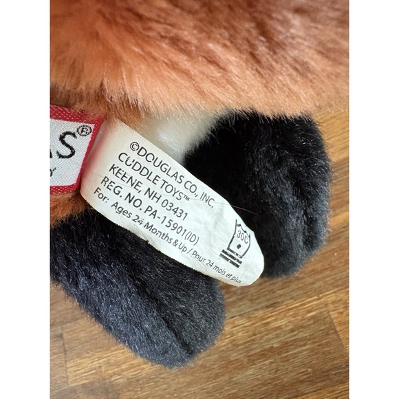 Douglas Cuddle Toys Scarlett‎ Fox Plush #1832 Realistic Small Stuffed Animal Toy - Picture 7 of 16